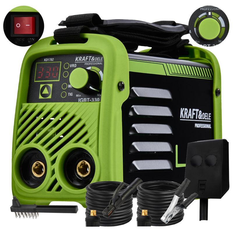 KRAFT&DELE Inverter-keevitusaparaat 330A MMA TIG LIFT VRD KD1782