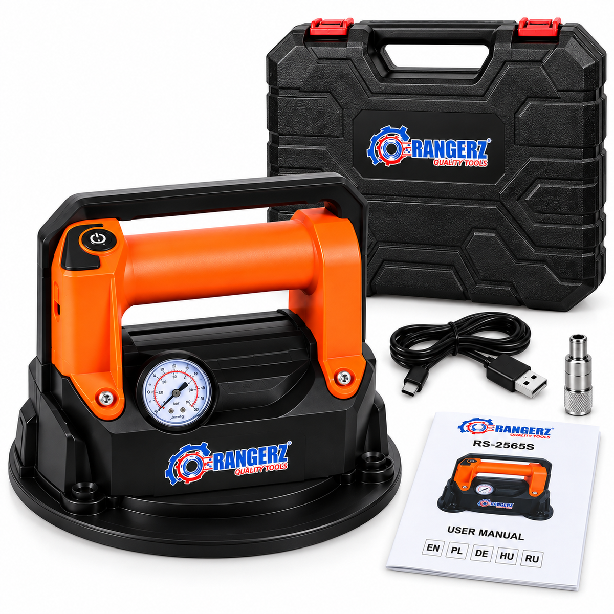 RANGERZ juhtmeta elektriline vaakumtõstuk 200 kg 7,2 V 198 mm RS-2565S – pilt 3