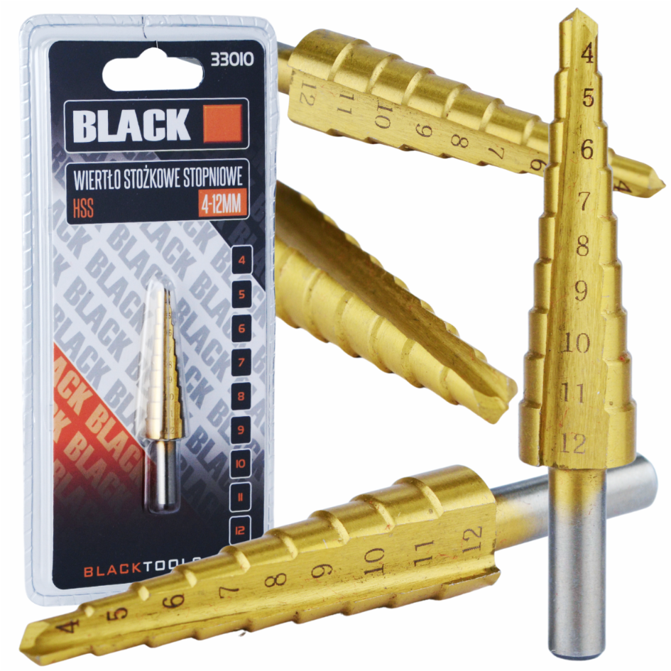 Blacktools HSS-astmepuur 4–12 mm 33010 (P) – pilt 1