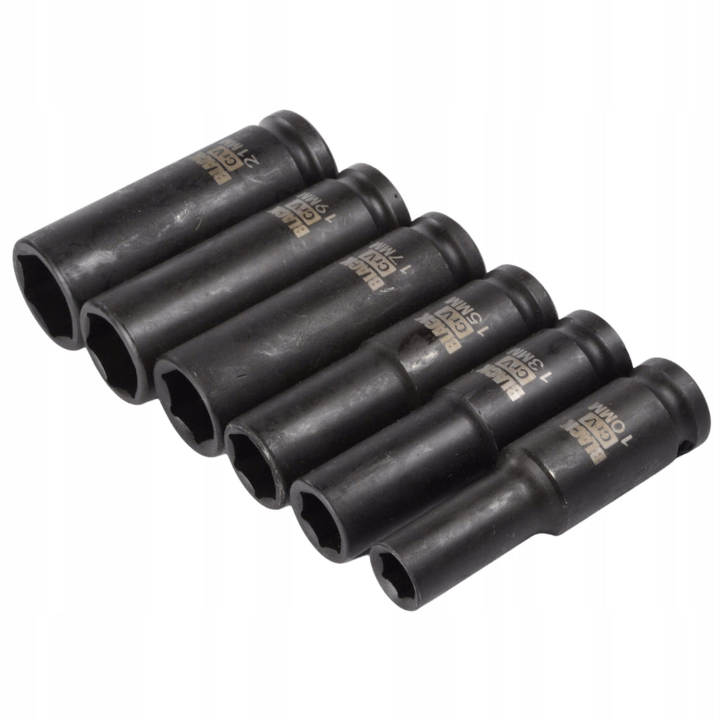 Professionaalne 1/2″ löökpadrunite komplekt 10–21 mm, 6 tk 13306 – pilt 3