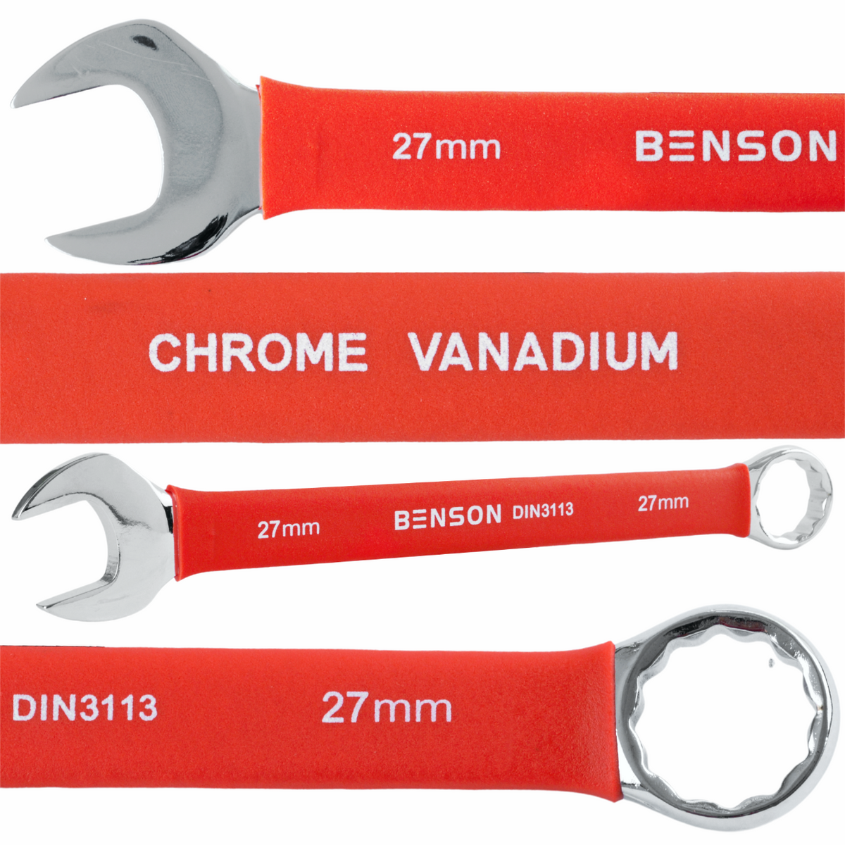 Benson by Black 17-osaline mattide kombivõtmete komplekt kummikäepidemetega 6–32 mm 16035 – pilt 4