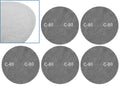 Takjakinnitusega abrasiivvõrk 225 mm P80, 5 tk G78841 – pilt 1