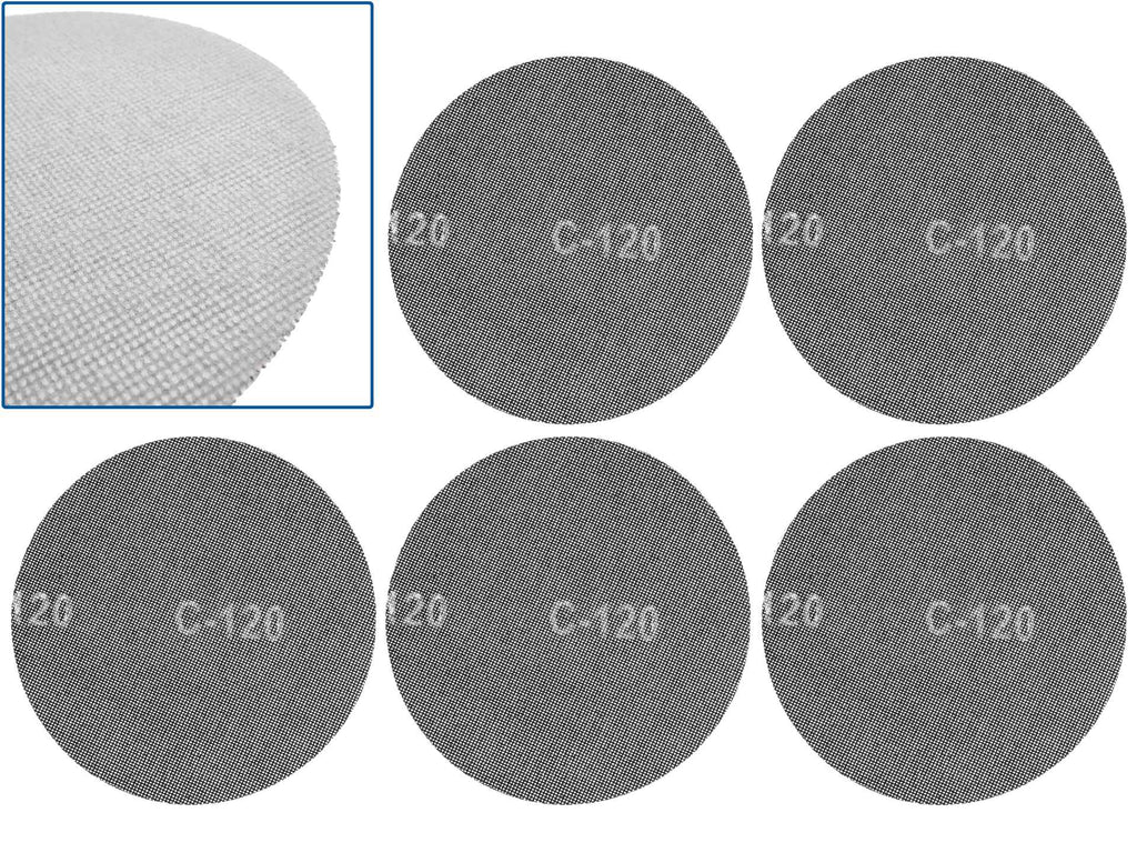 Takjakinnitusega abrasiivvõrk 225 mm P120, 5 tk G78843 – pilt 1