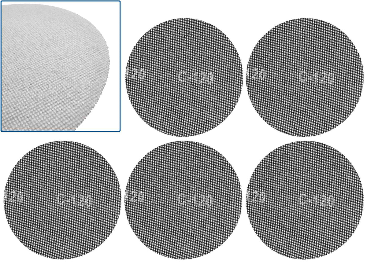 Takjakinnitusega abrasiivvõrk 225 mm P120, 5 tk G78843 – pilt 1