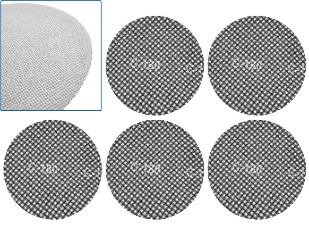 Takjakinnitusega abrasiivvõrk 225 mm P180, 5 tk G78845 – pilt 1