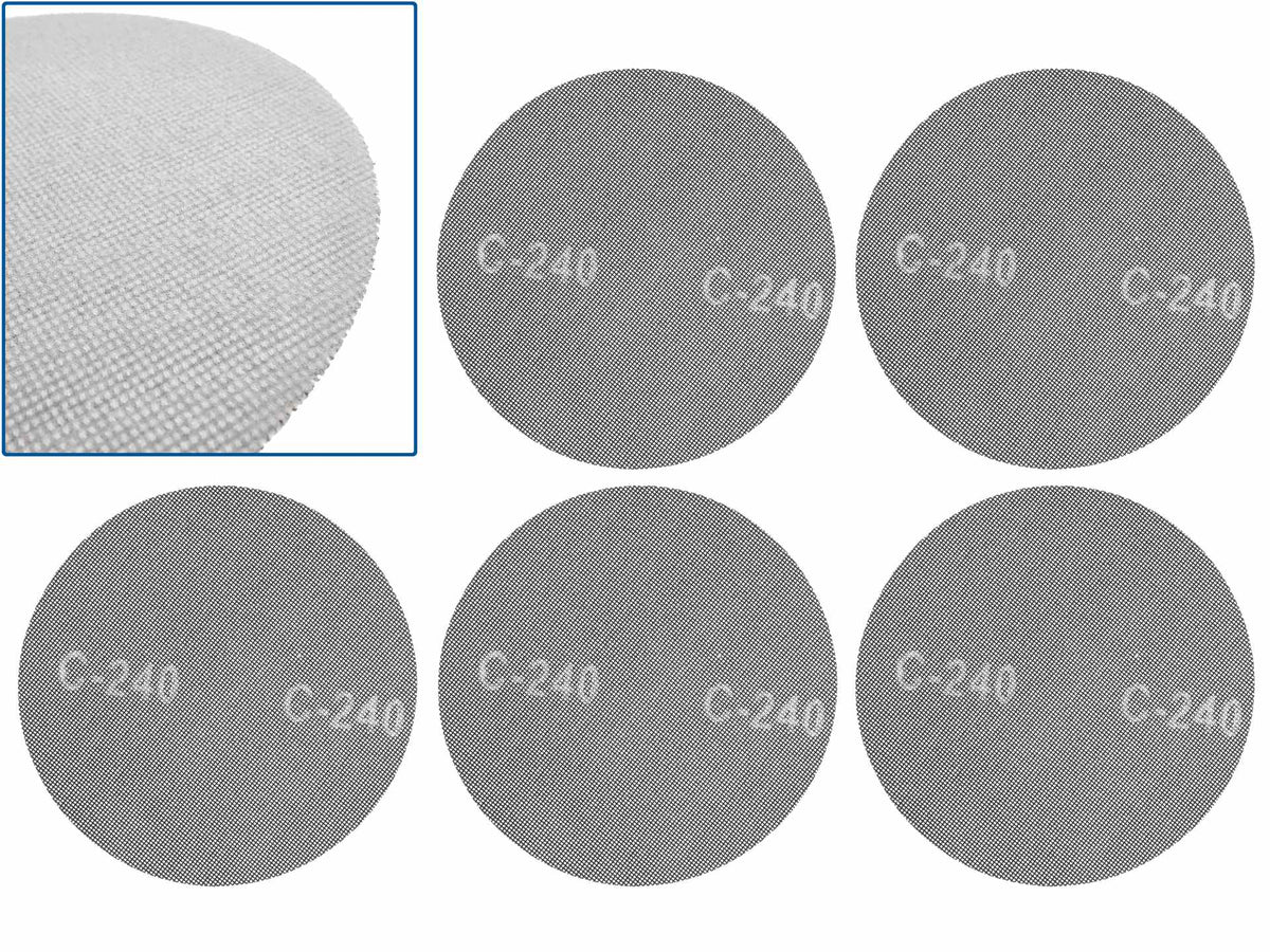 Takjakinnitusega abrasiivvõrk 225 mm P240, 5 tk G78847 – pilt 1