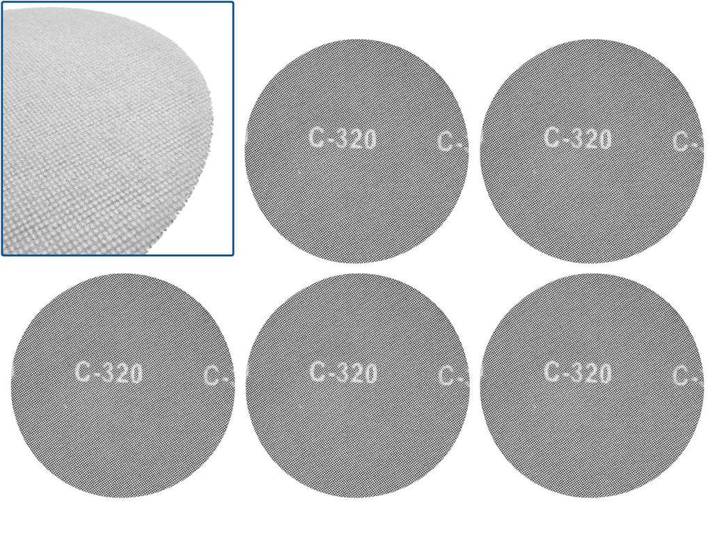 Takjakinnitusega abrasiivvõrk 225 mm P320, 5 tk G78848 – pilt 1