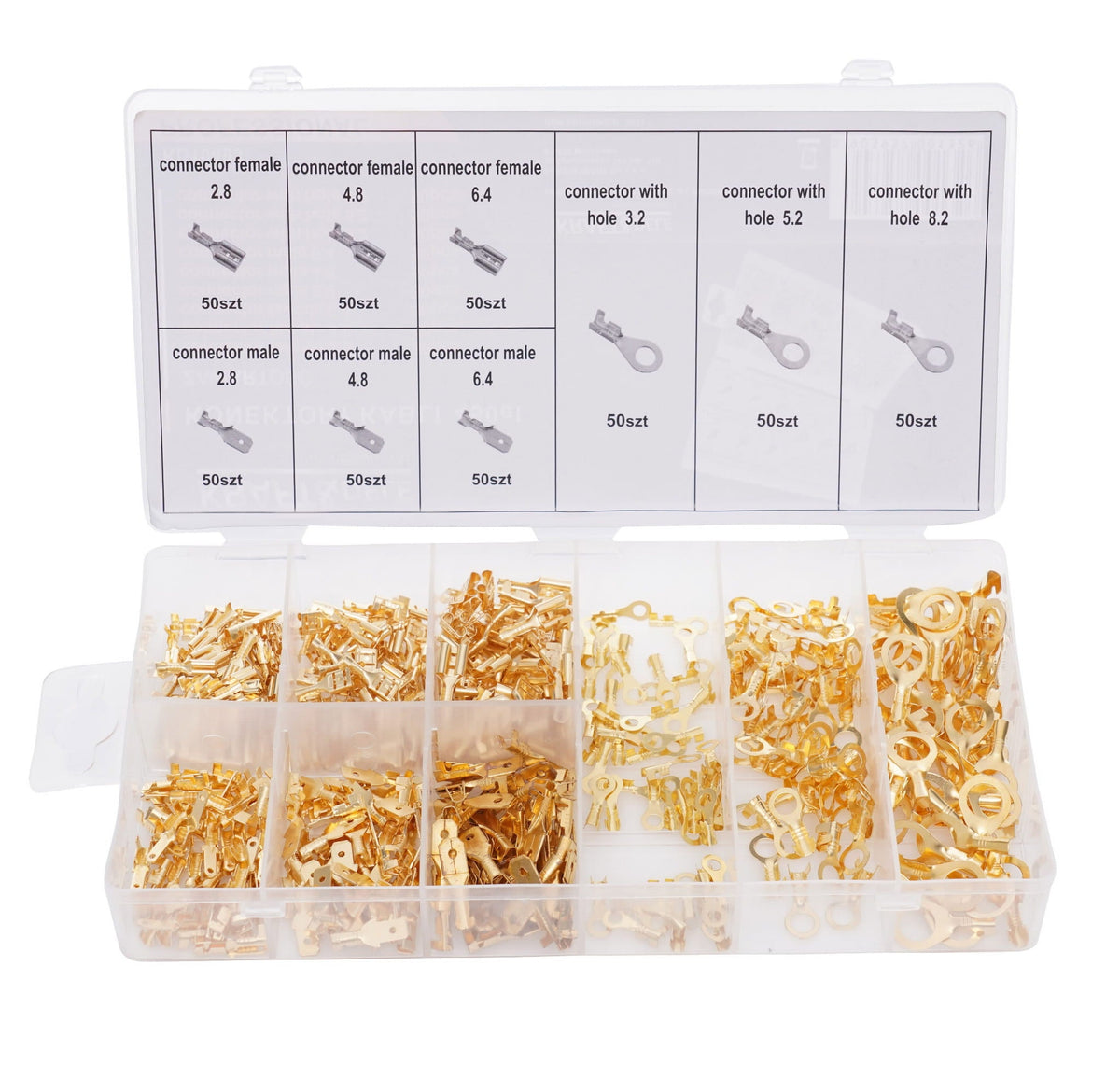 Autoliitmike komplekt 450 tk KRAFT&DELE KD10493 – pilt 1