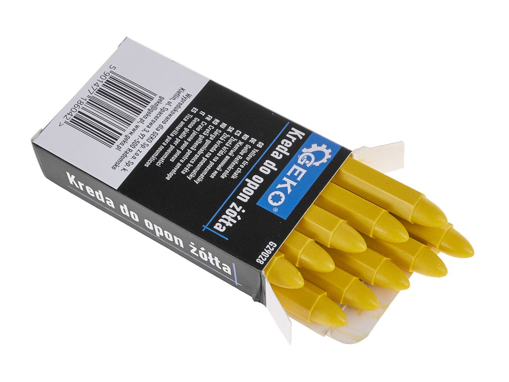 10 tk kollane rehvlikriit, 12x110mm – pilt 3