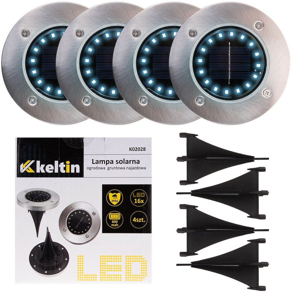 16 LED päikese aiavalgusti komplekt – pilt 1