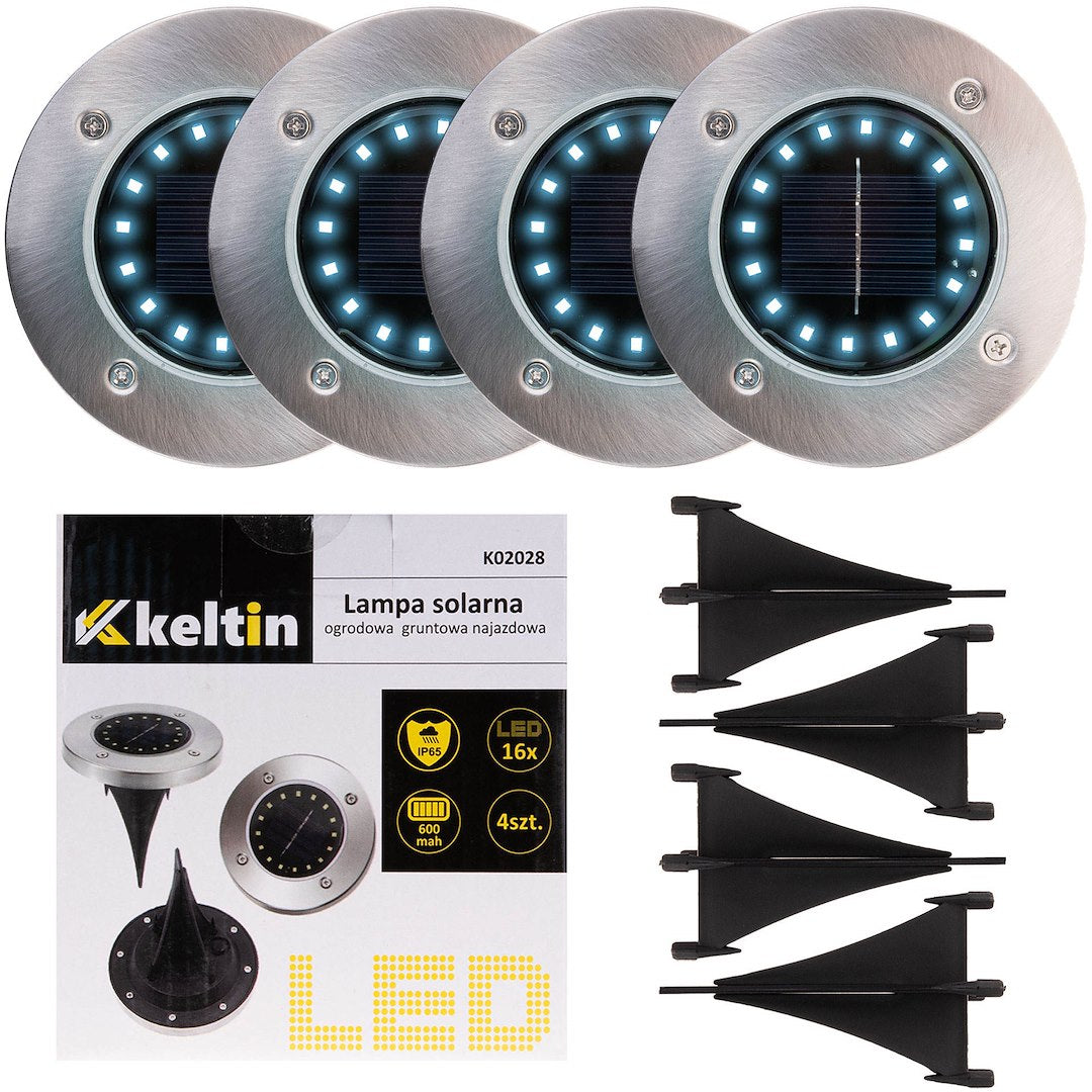 16 LED päikese aiavalgusti komplekt – pilt 1