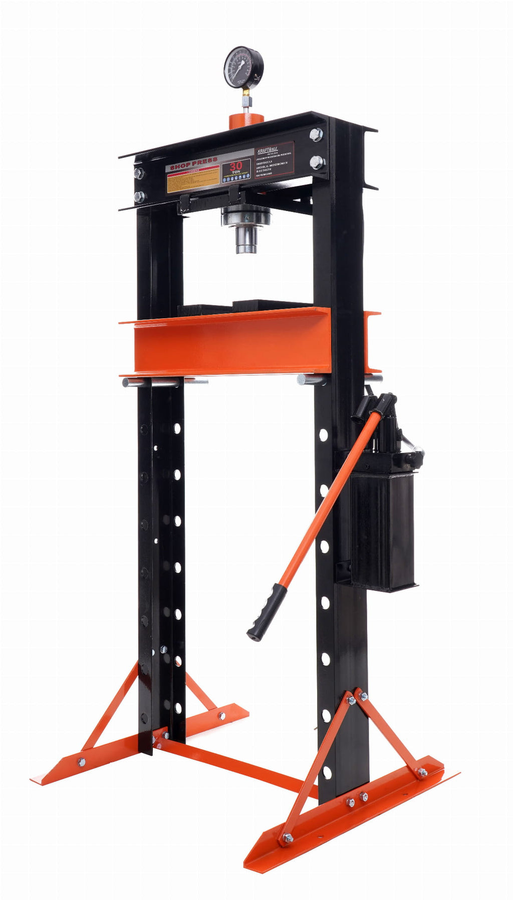 30 t hüdrauliline press KRAFT&DELE KD317 – pilt 1