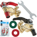 2 tk klambrite komplekt 6/12V akudele – pilt 1