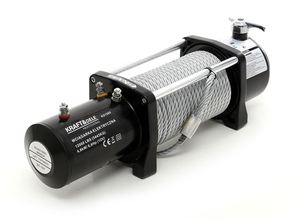 Kraft&Dele elektriline vints 12 V 12000 lbs KD1565 – pilt 1