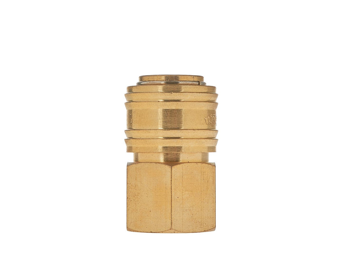 Messingist kiirliitmik, emane, sisekeere 1/2" – pilt 2