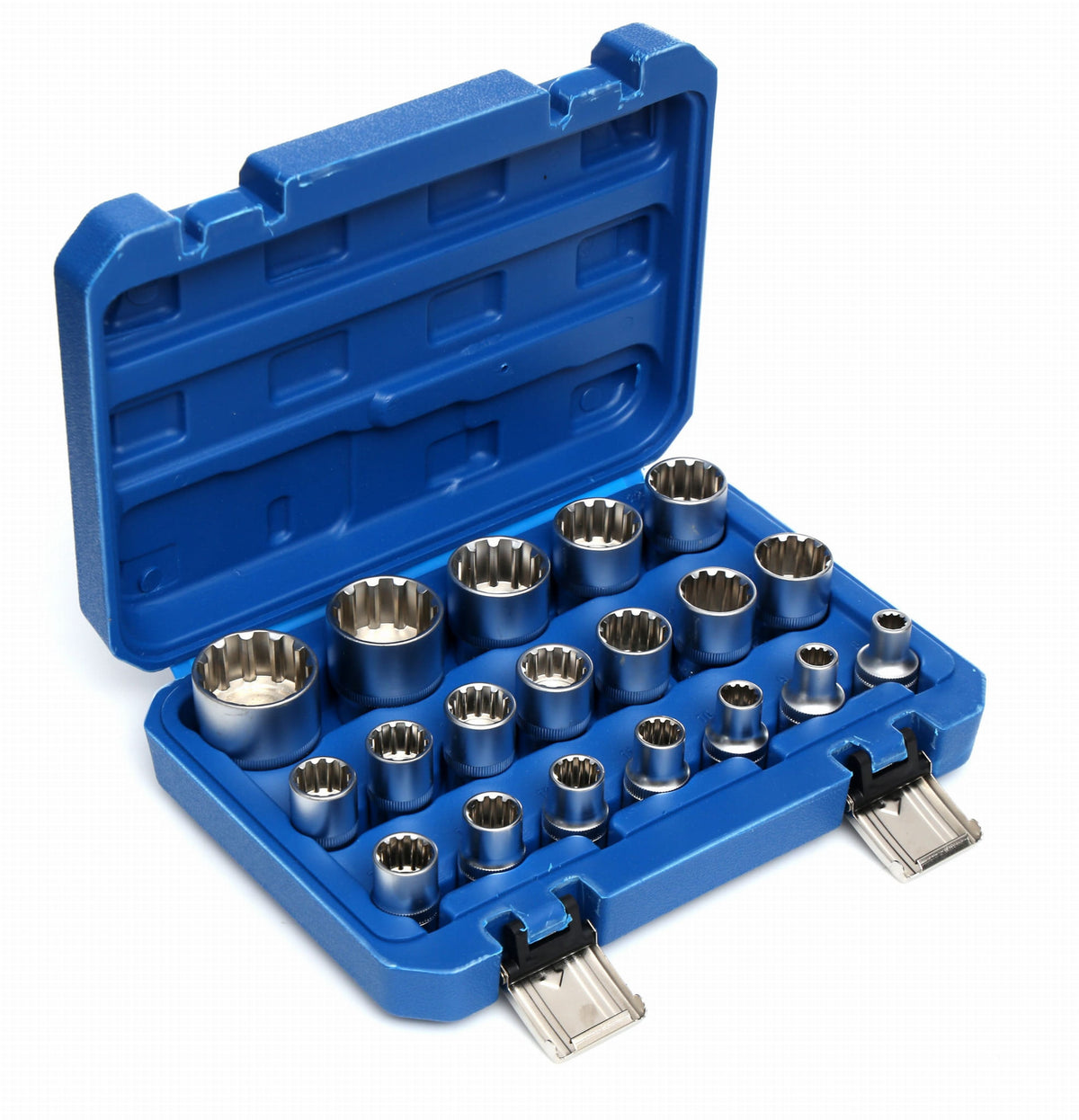 KRAFT&DELE Torx-padrunite komplekt, 19 tk, 1/2″ KD10347 – pilt 3
