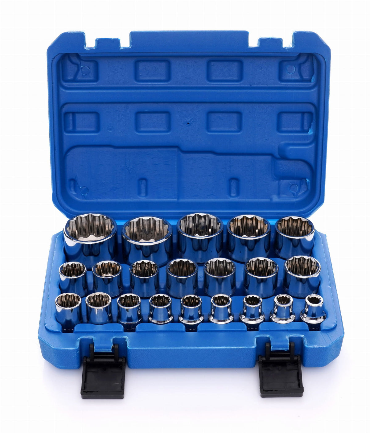 KRAFT&DELE 21-osaline 1/2″ 12-kantpadrunite komplekt KD10348 – pilt 1