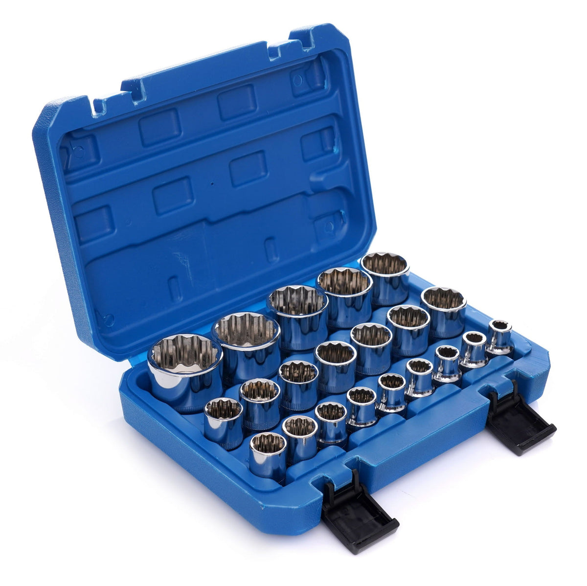 KRAFT&DELE 21-osaline 1/2″ 12-kantpadrunite komplekt KD10348 – pilt 5