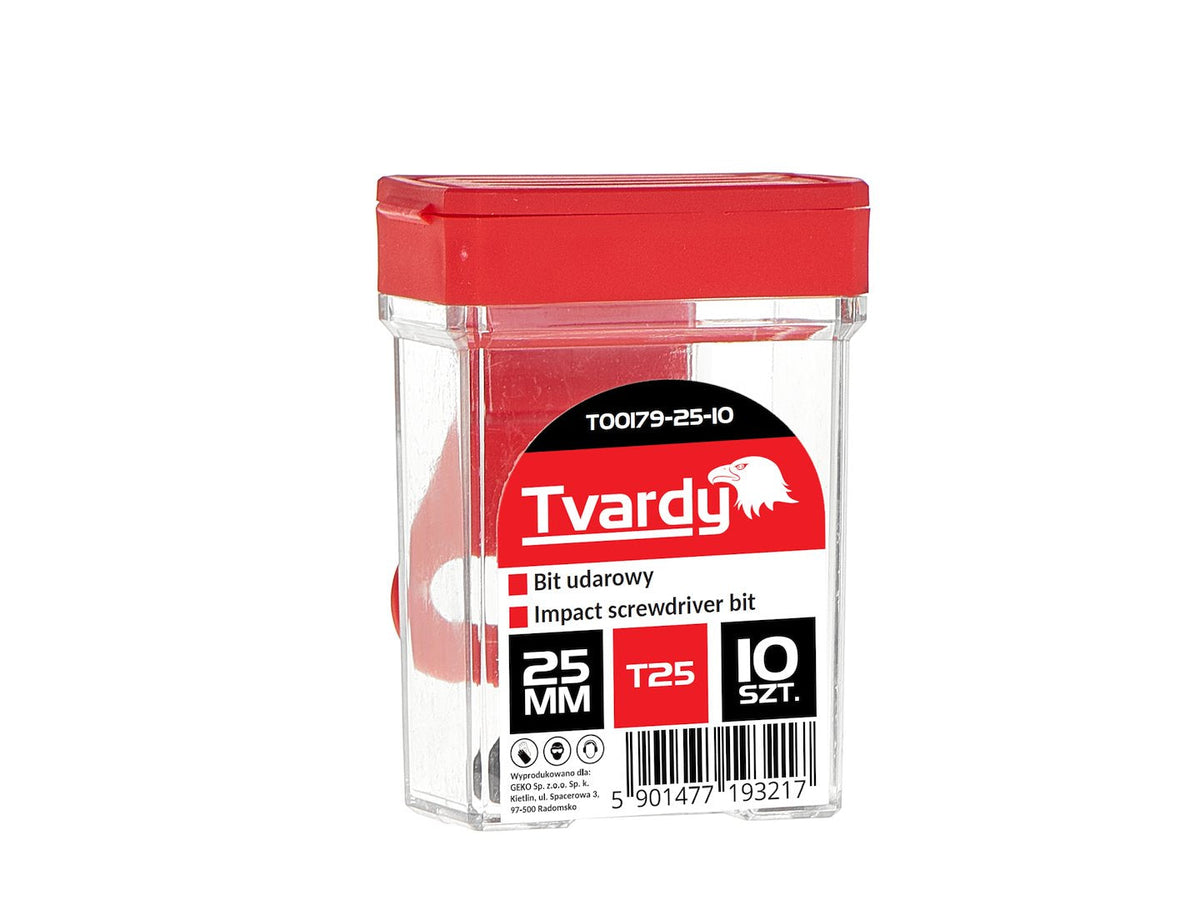 Löökkruvikeeraja otsak T25 25mm S2 – karp – Pakk 10 tk – pilt 3