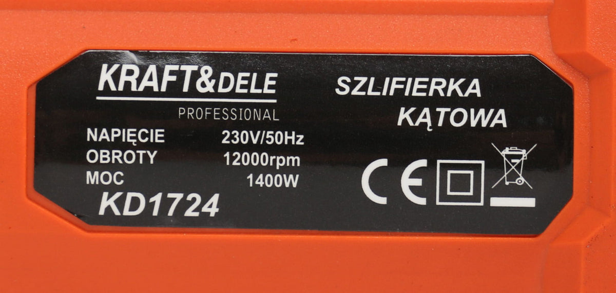 KRAFT&DELE nurgalihvmasin 1400 W KD1724 – pilt 5