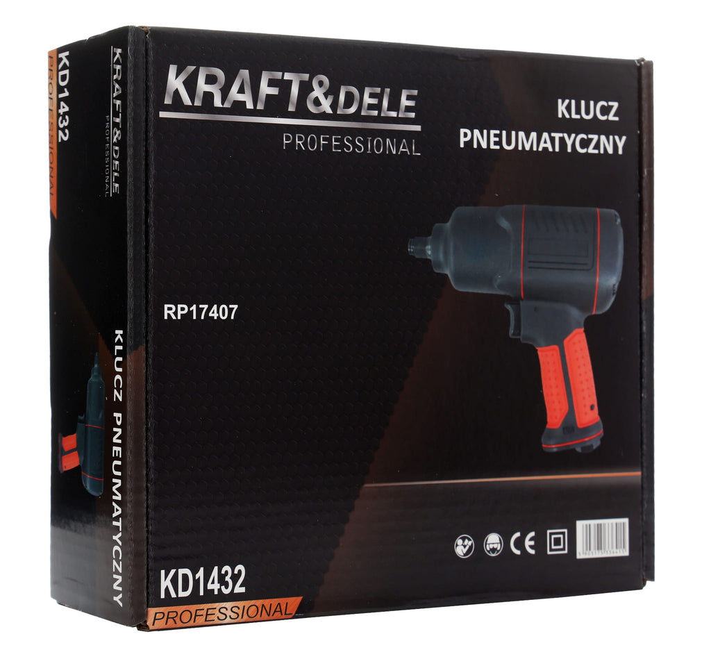 KRAFT&DELE pneumaatiline löökmutrivõti 1/2″ 1900 Nm KD1432 – pilt 7