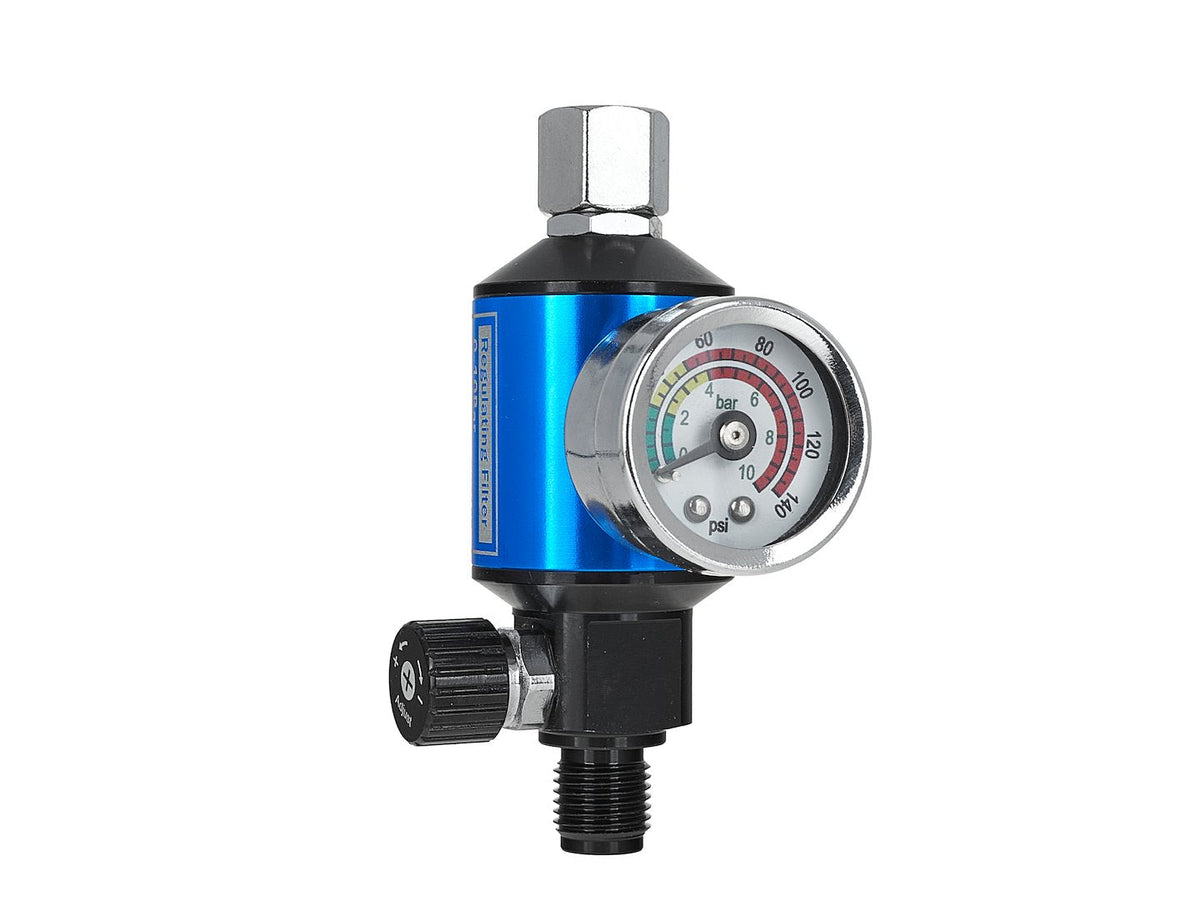 Rõhuregulaator manomeetriga 1/4" – pilt 2