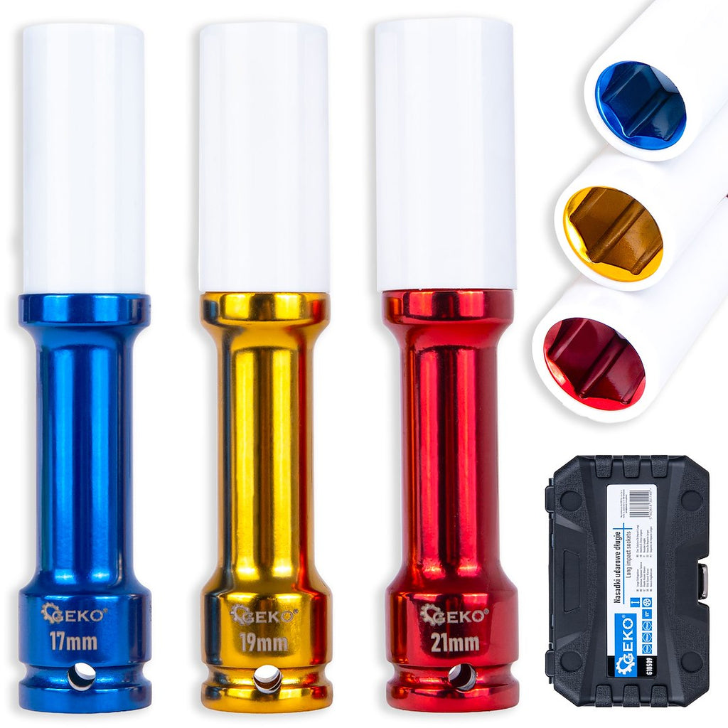 Pikk veljepoltide löökpadrunite komplekt 17 mm 19 mm 21 mm – pilt 1