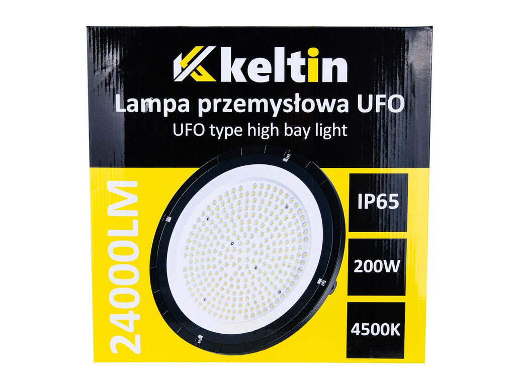 UFO-tüüpi LED-kõrgruumivalgusti 200W 24000LM 4500K IP65 – pilt 8