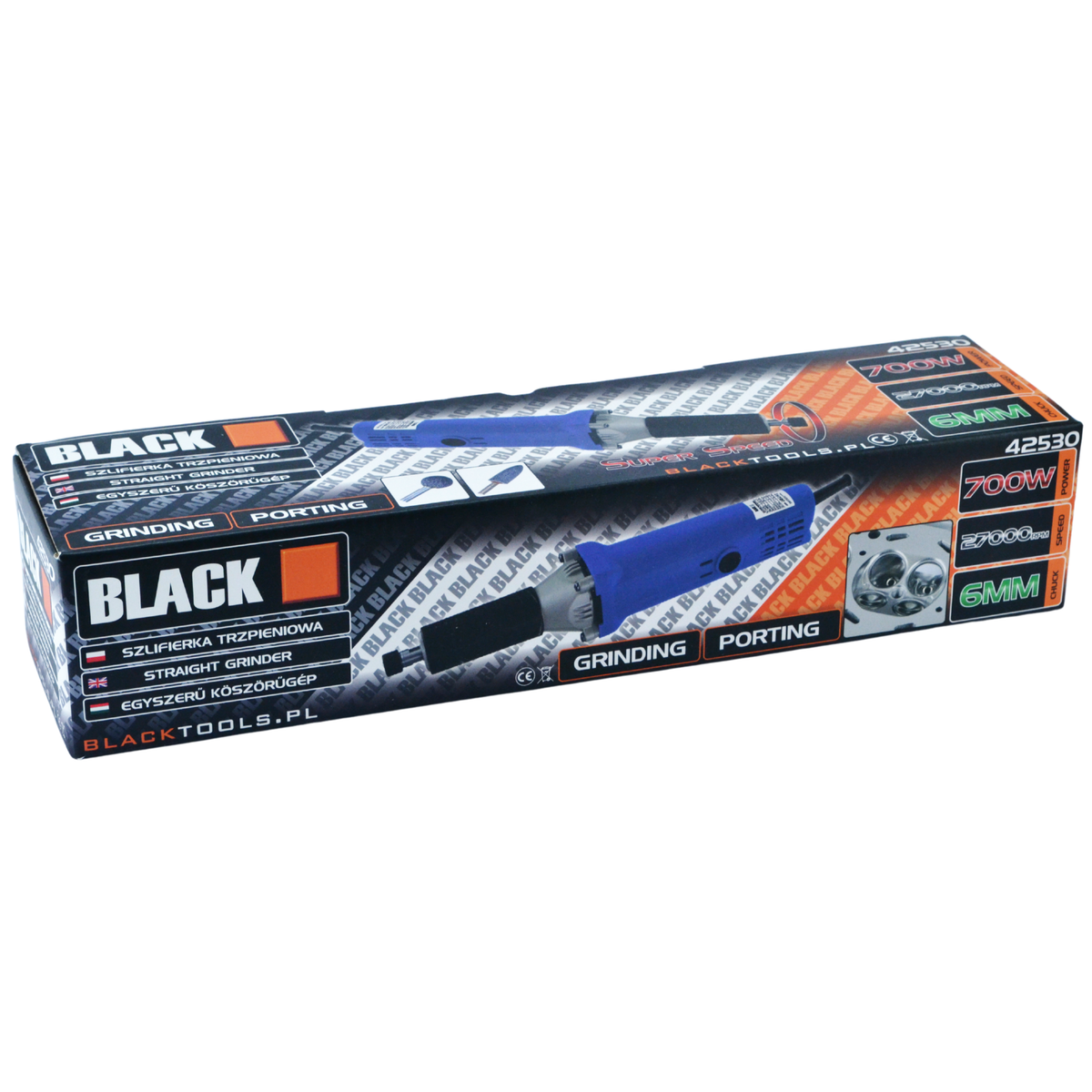 Blacktools sirglihvija 700 W 42530 – pilt 6