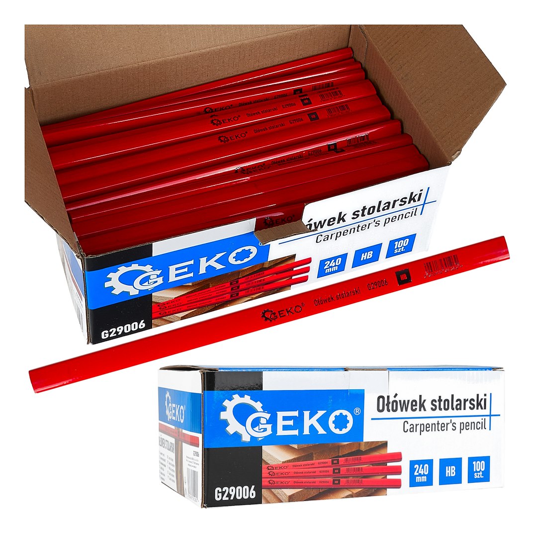 Puusepapliiats, 240 mm, HB, 100 tk – väljapanekukarp – pilt 1