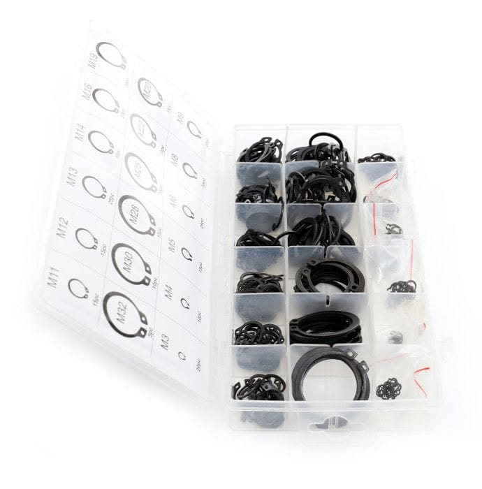 KRAFT&DELE väliste seegerrõngaste komplekt 300 tk KD10510 – pilt 3