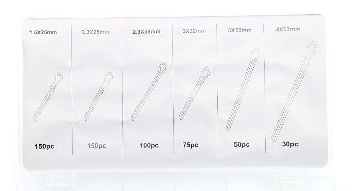 Sirgete splintide komplekt, 555 tk KD10508 – pilt 6