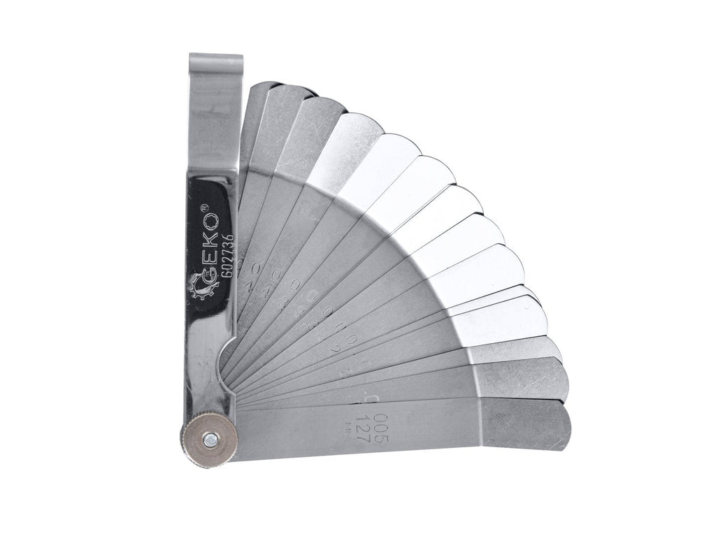 GEKO painutatud lehtkaliiber 0.127–0.508 mm, 16 lehte G02736 – pilt 2