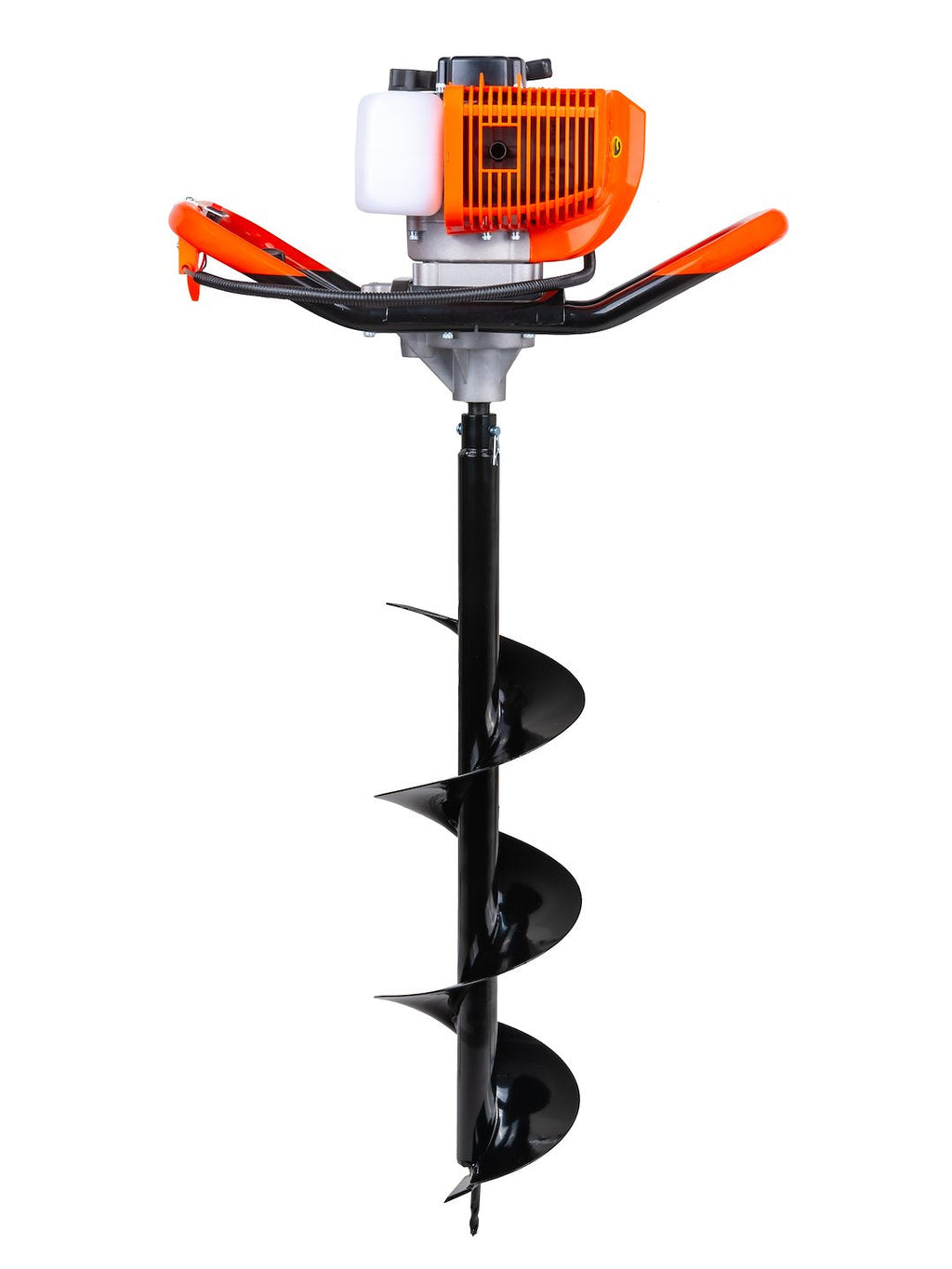 Bensiinimootoriga mullapuur koos puuriteradega (10 cm, 15 cm, 20 cm) ja 50 cm pikendusadapteriga (1) – pilt 2