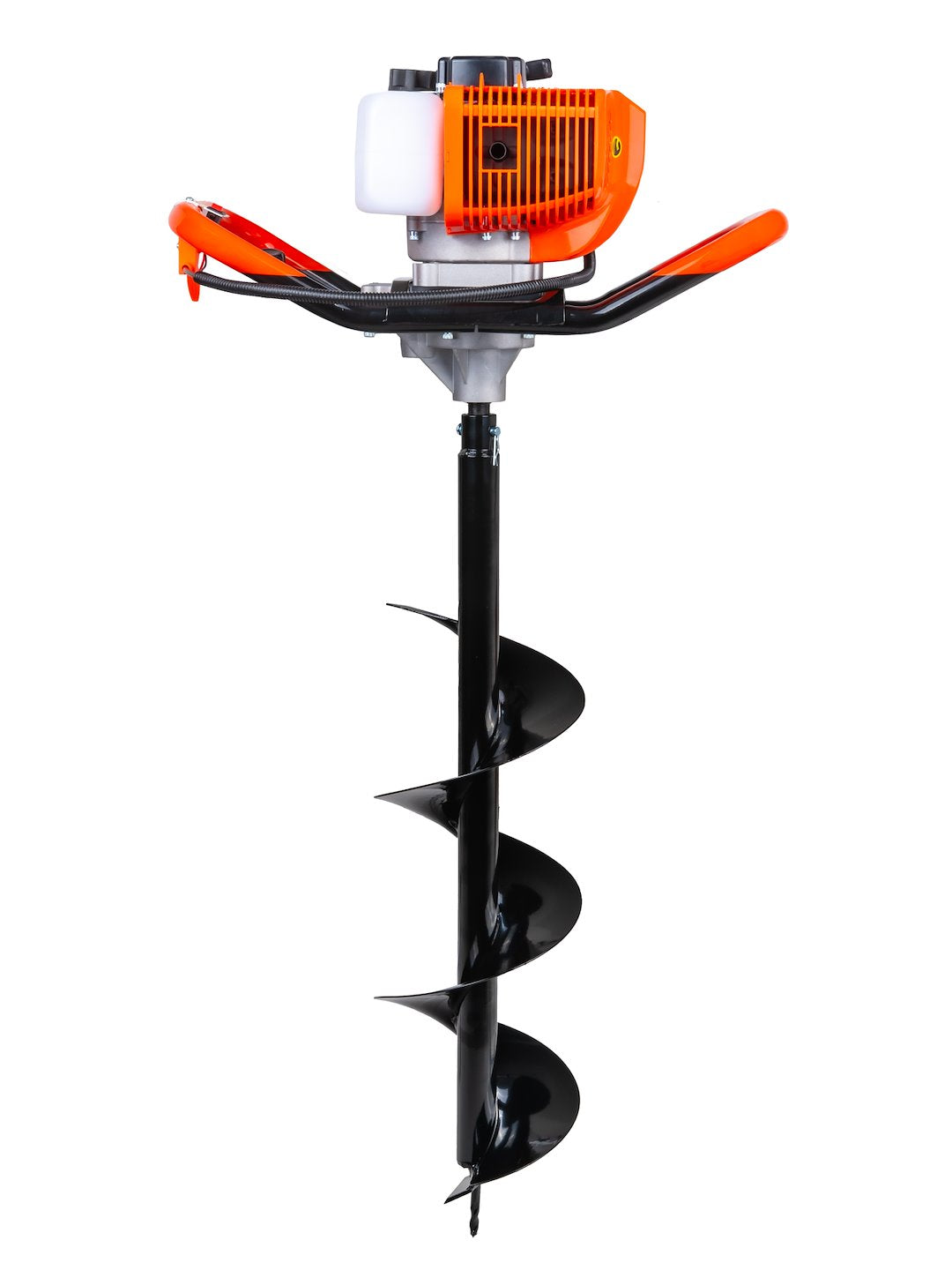 Bensiinimootoriga mullapuur koos puuriteradega (10 cm, 15 cm, 20 cm) ja 50 cm pikendusadapteriga (1) – pilt 2