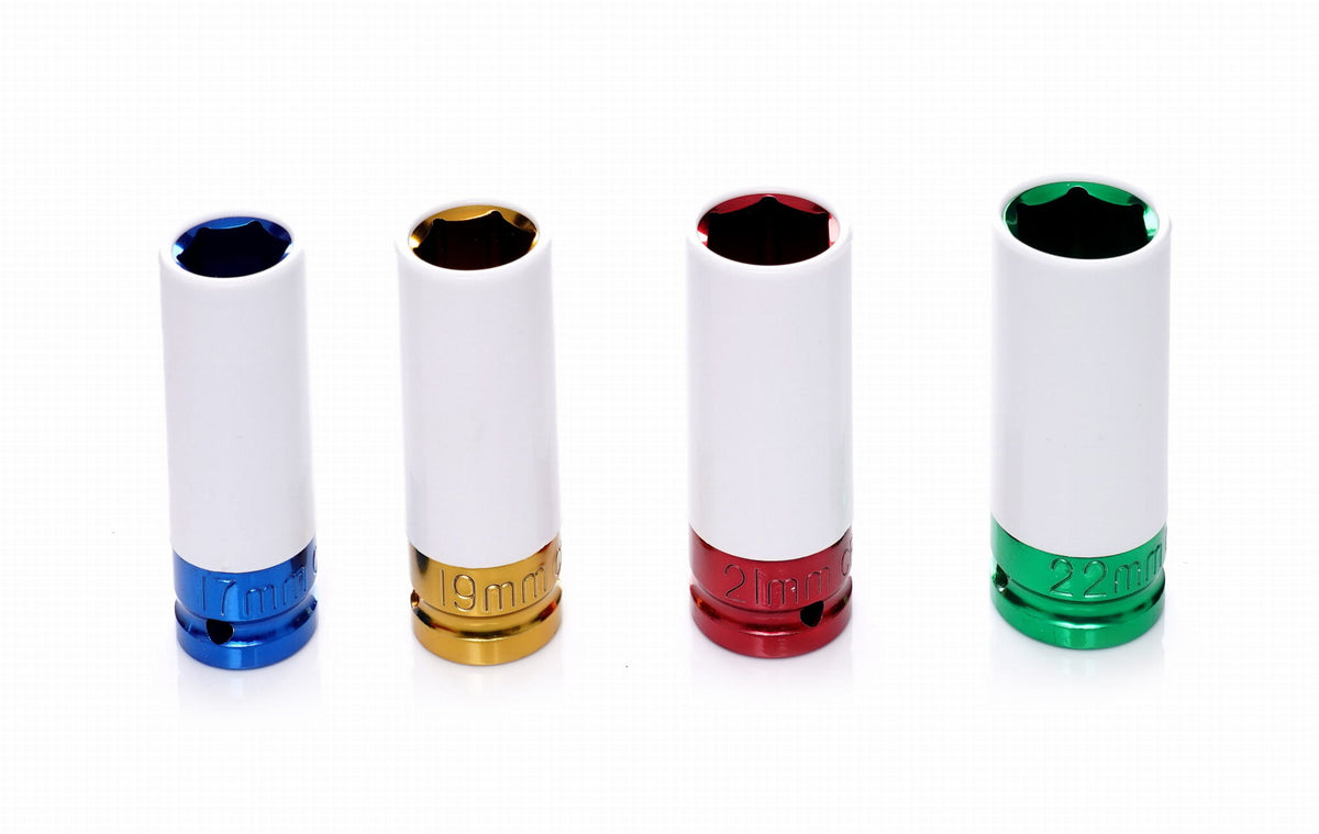 KRAFT&DELE velgede löökpadrunite komplekt 17/19/21/22 mm 1/2" KD10523 – pilt 7