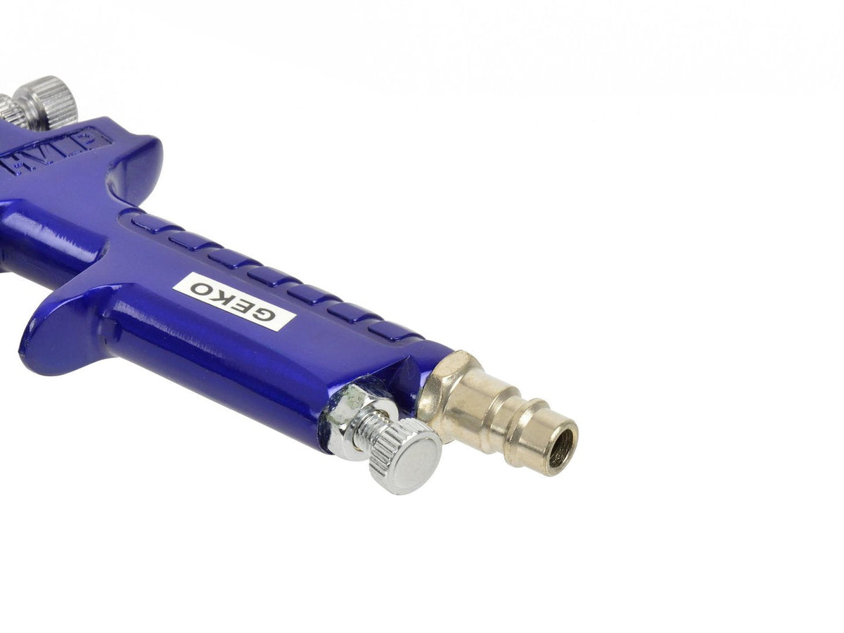 GEKO HVLP-värvipüstol pealepaagiga 125 ml, 0,8 mm G01105 – pilt 5