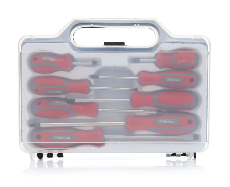 KRAFT&DELE 8-osaline lapik- ja ristpeakruvikeerajate komplekt KD10252 – pilt 4