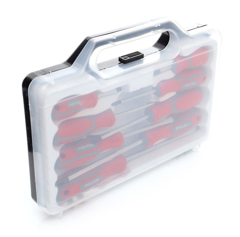 KRAFT&DELE 8-osaline lapik- ja ristpeakruvikeerajate komplekt KD10252 – pilt 5