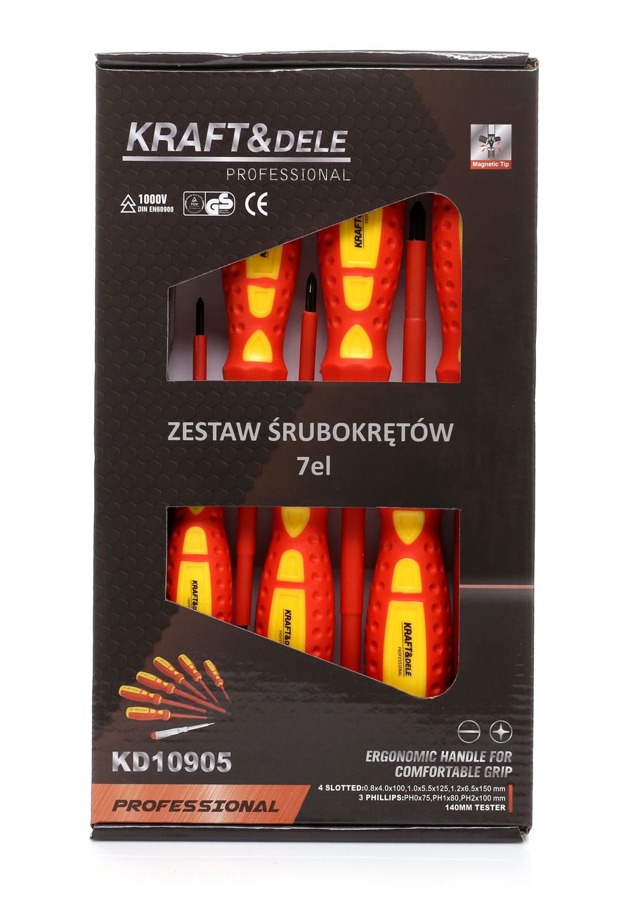 Kraft&Dele 7-osaline kruvikeerajate komplekt KD10905 – pilt 3