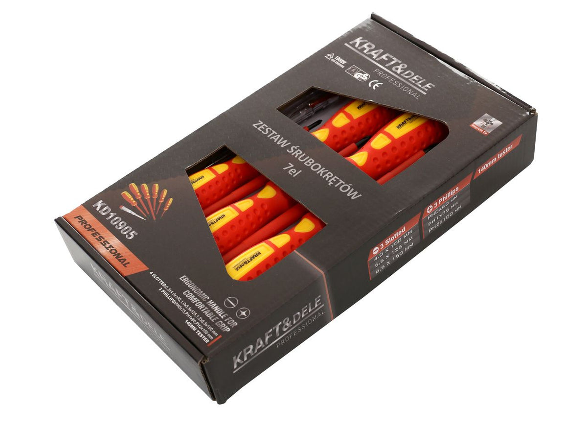 Kraft&Dele 7-osaline kruvikeerajate komplekt KD10905 – pilt 4