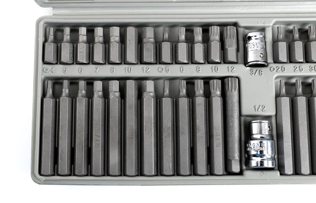 40-osaline HEX-, TORX- ja SPLINE-otsikute komplekt KD10219 – pilt 4