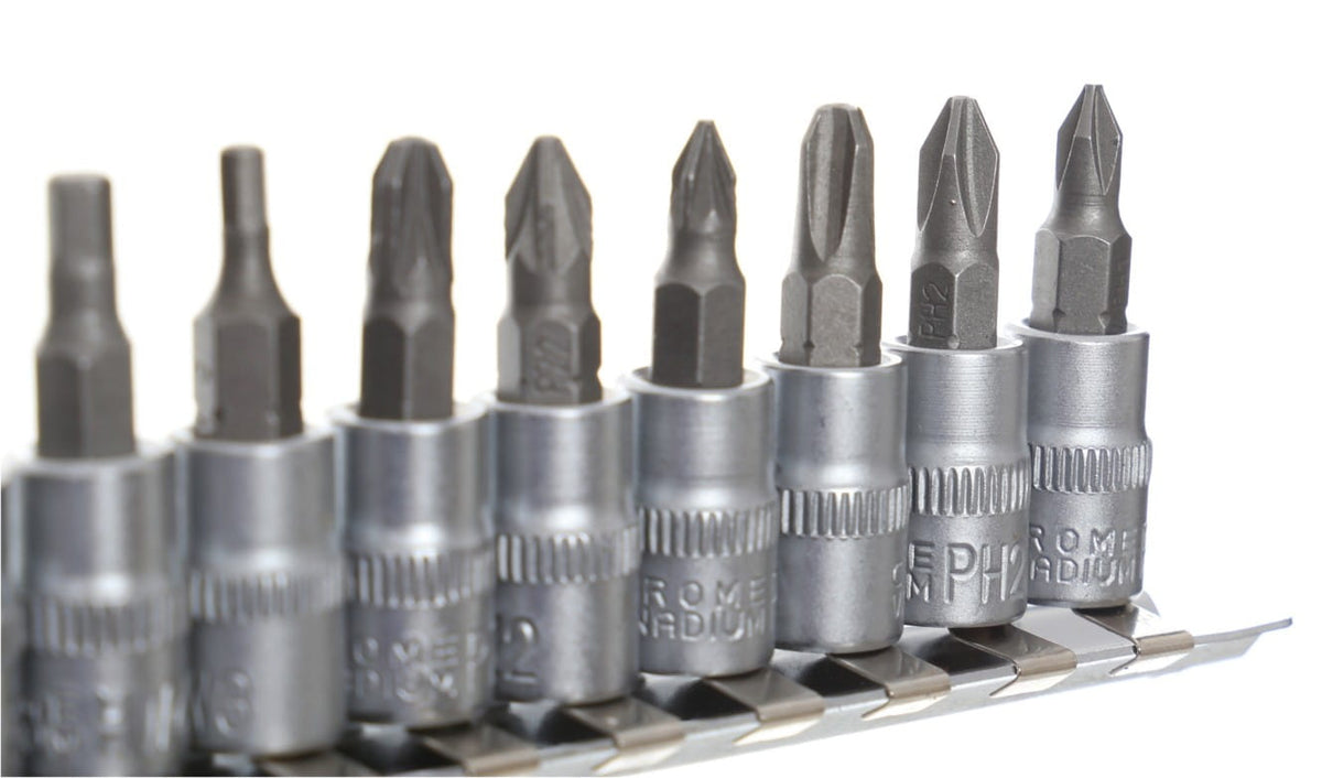 KRAFT&DELE 1/4-tolliste otsikute komplekt, 11 tk KD10240 – pilt 5