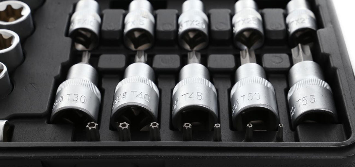 30-osaline Torx-otsikute ja padrunite komplekt KD10242 – pilt 5