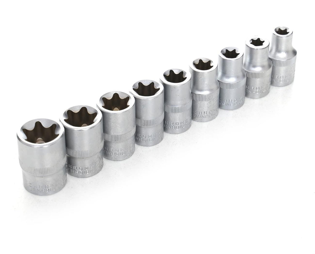 KRAFT&DELE E-Torx padrunite komplekt 1/2″, 9 tk KD10227 – pilt 4
