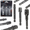 Kruvikeeraja padrunvõtme otsikute adapterite komplekt 1/4", 3/8" ja 1/2" 11701 (P) – pilt 1