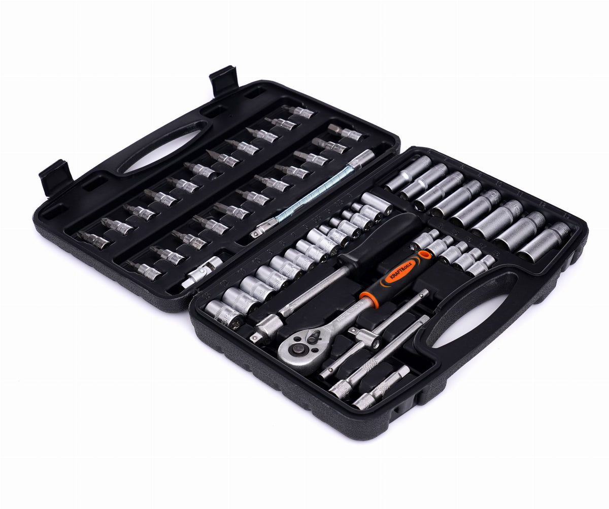 KRAFT&DELE 56-osaline tööriistakomplekt kohvris KD10834 – pilt 7