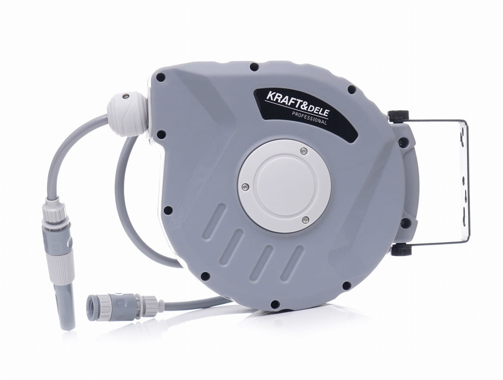 KRAFT&DELE automaatne aiavoolikurull 10 m + 1 m KD2081 – pilt 2