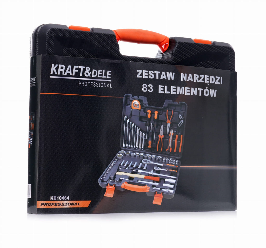 KRAFT&DELE 83-osaline tööriistakomplekt KD10464 – pilt 5