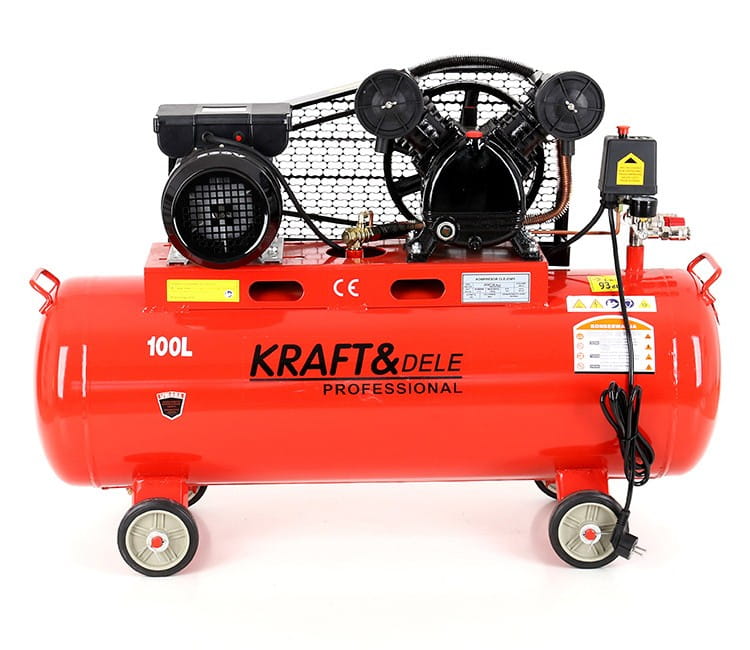 Kraft&Dele õliga õhukompressor 100 l 230 V KD402 – pilt 2